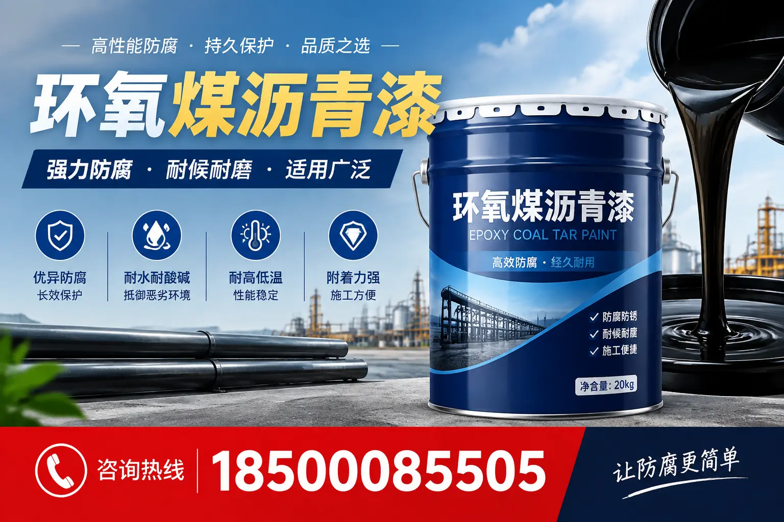 环氧煤沥青漆在不同气候条件下的表现分析,荆门适用性